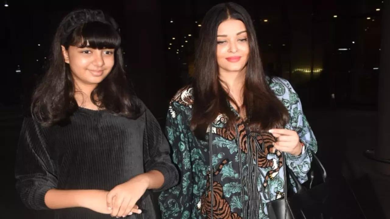 Aishwarya Rai Bachchan, daughter Aaradhya return to Mumbai after attending Cannes Film Festival