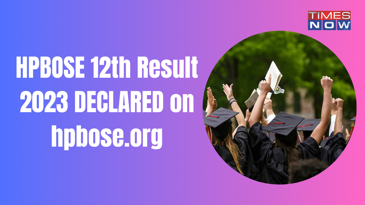 HPBOSE 12th Result 2023 Declared