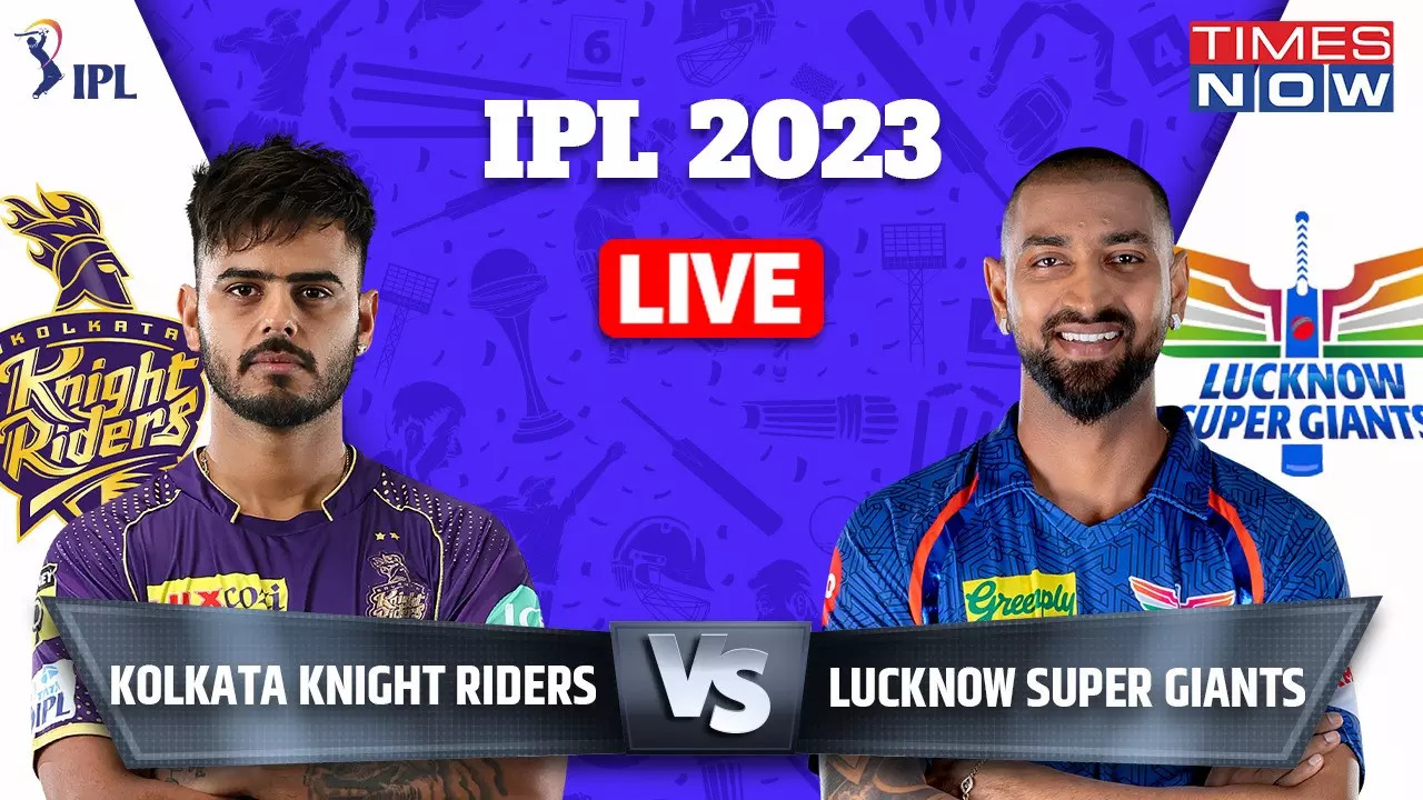 HIGHLIGHTS KKR vs LSG IPL 2023 Rinku Singh Heroics In Vain As KKR Lose By 1 Run LSG Qualify For Playoffs