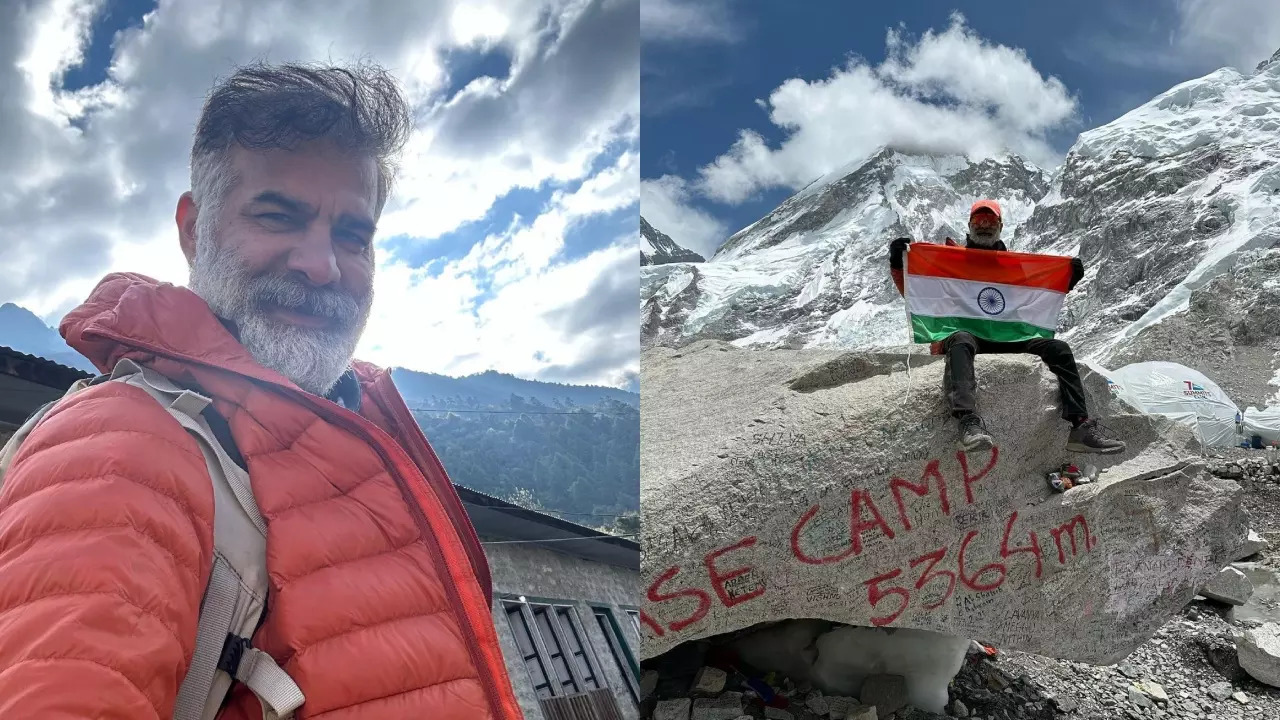 JD Majethia Climbs Everest Base Camp At 54