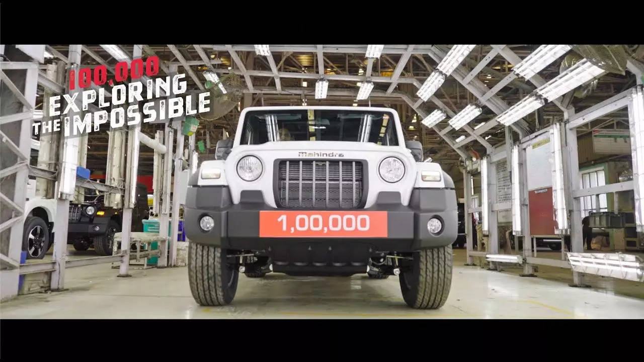 All-New Thar Reaches 1 Lakh Sales Milestone