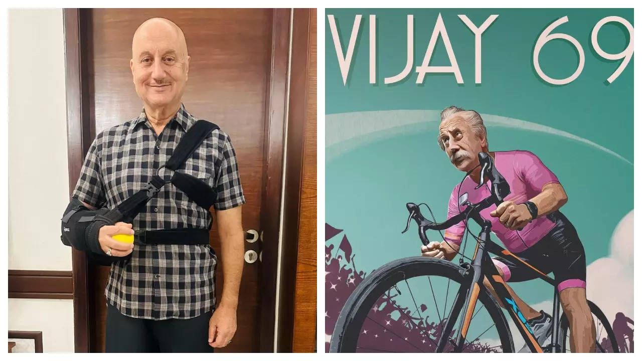 Anupam Kher Sustains Shoulder Injury While Shooting For Vijay 69