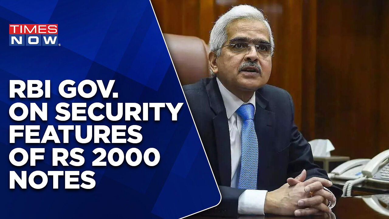 'Their Security Features Have Not Been Breached' Says RBI Gov ...