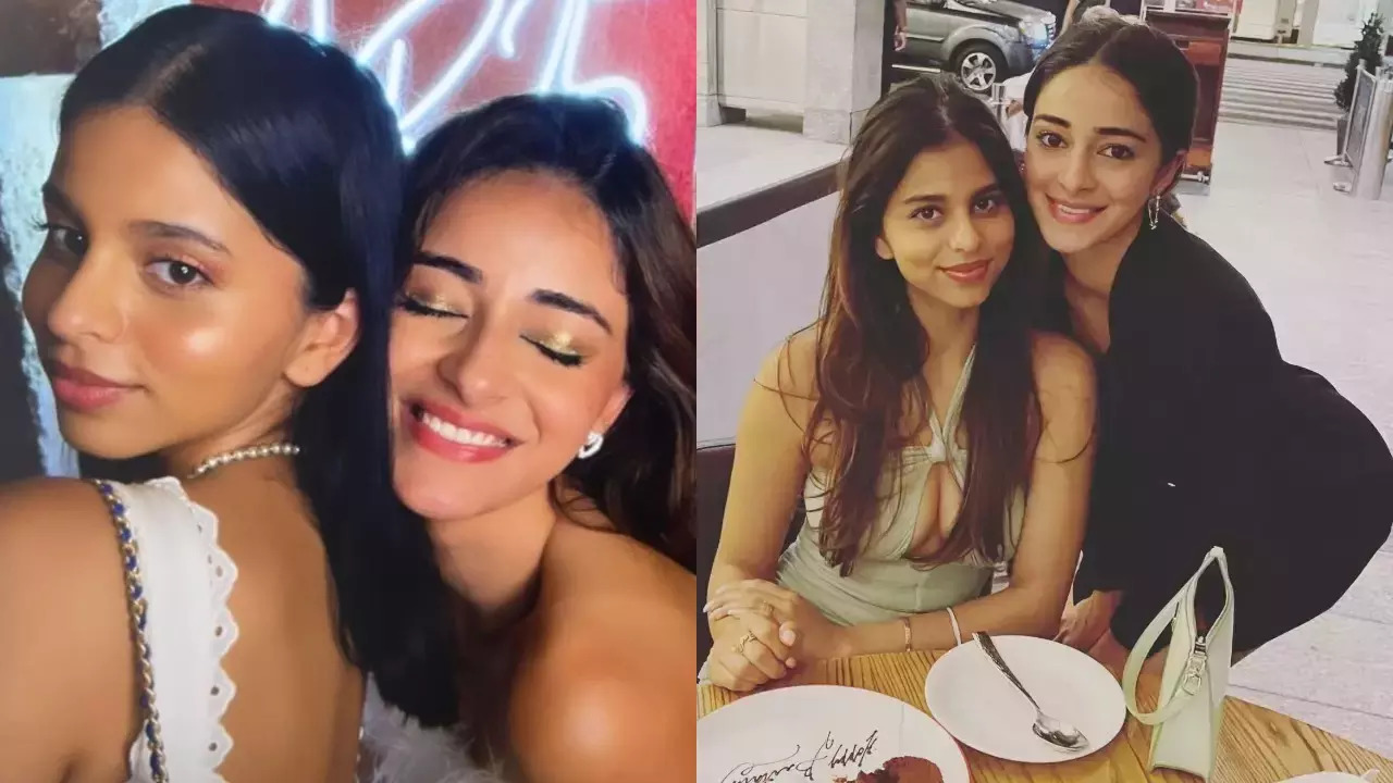 Ananya Panday Calls Her 'Little Bird' As She Drops Throwback Picture With Birthday Girl Suhana Khan