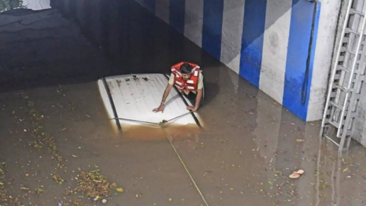 Bengaluru received heavy rains on Sunday.