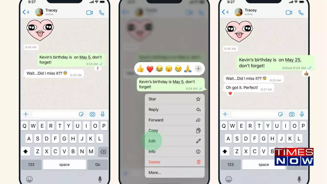 The Great Undo Button We all Needed: WhatsApp Now Lets You Edit Sent Messages