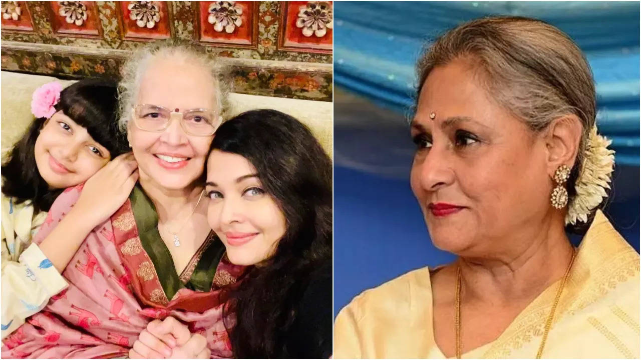 Jaya Bachchan Pushed Away Bahu Aishwarya's Mother's Hand_