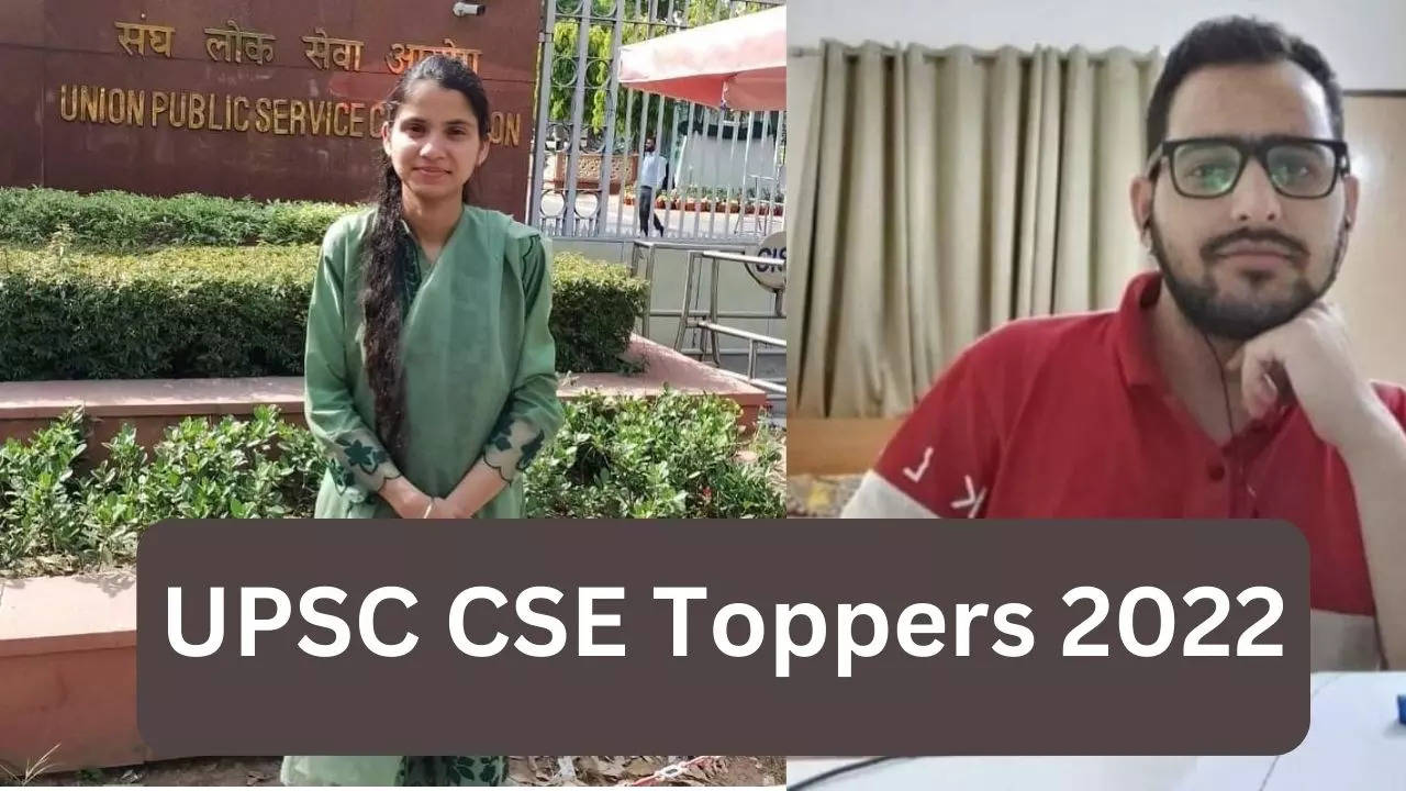 UPSC CSE Toppers 2022