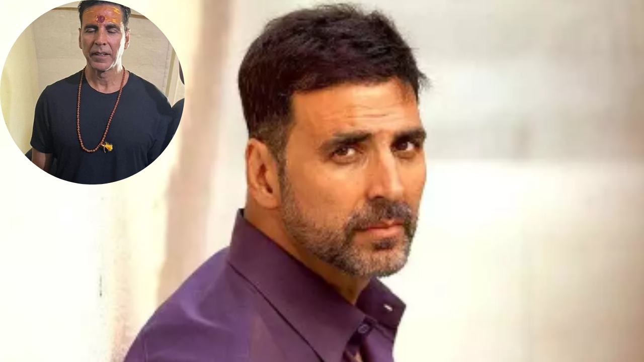 Akshay Kumar Visits Kedarnath Temple To Offer Prayers. Greets Fans With Folded Hands. WATCH