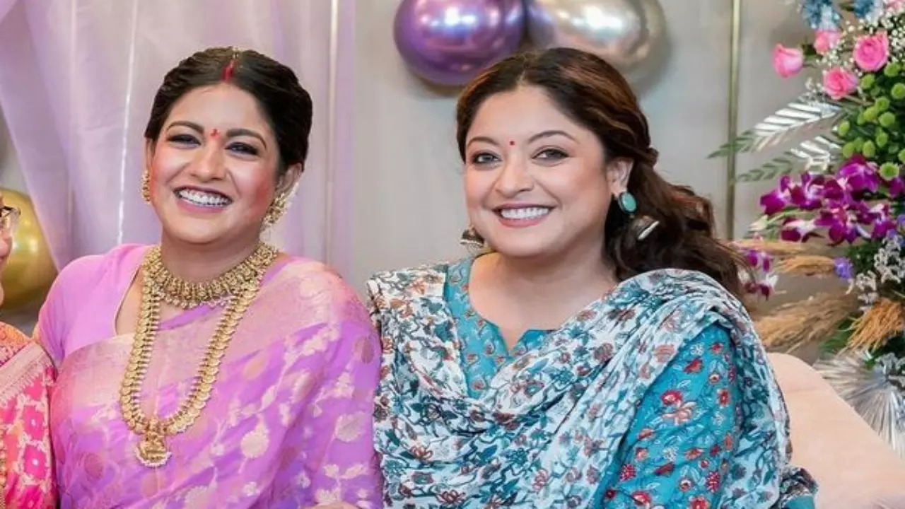 Ishita Dutta with Tanushree Dutta