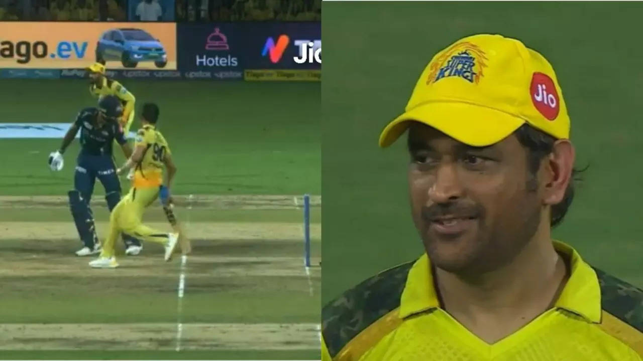 IPL 2023 Qualifier 1: Deepak Chahar Attempts To Mankad Vijay Shankar, MS Dhoni Has Priceless Reaction