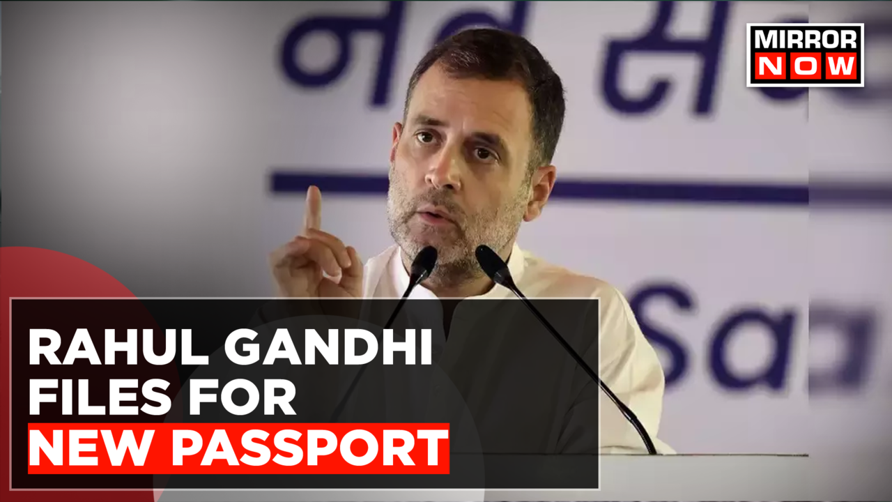 After Losing MP Status, Rahul Gandhi Files For New Passport | Latest ...