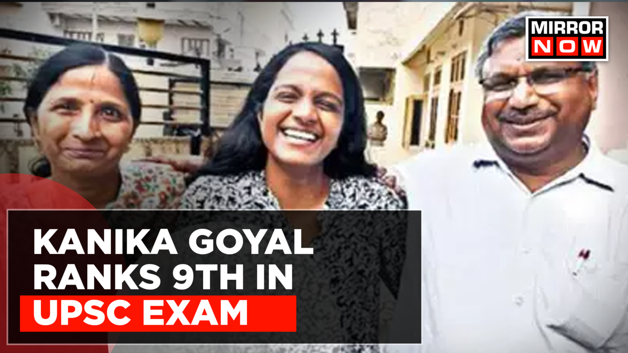 Upsc Rank Holder Kanika Goyal Speaks Exclusively On Mirror Now Daily Upsc Rank Holder Kanika Goyal Speaks Exclusively On Mirror Now Daily