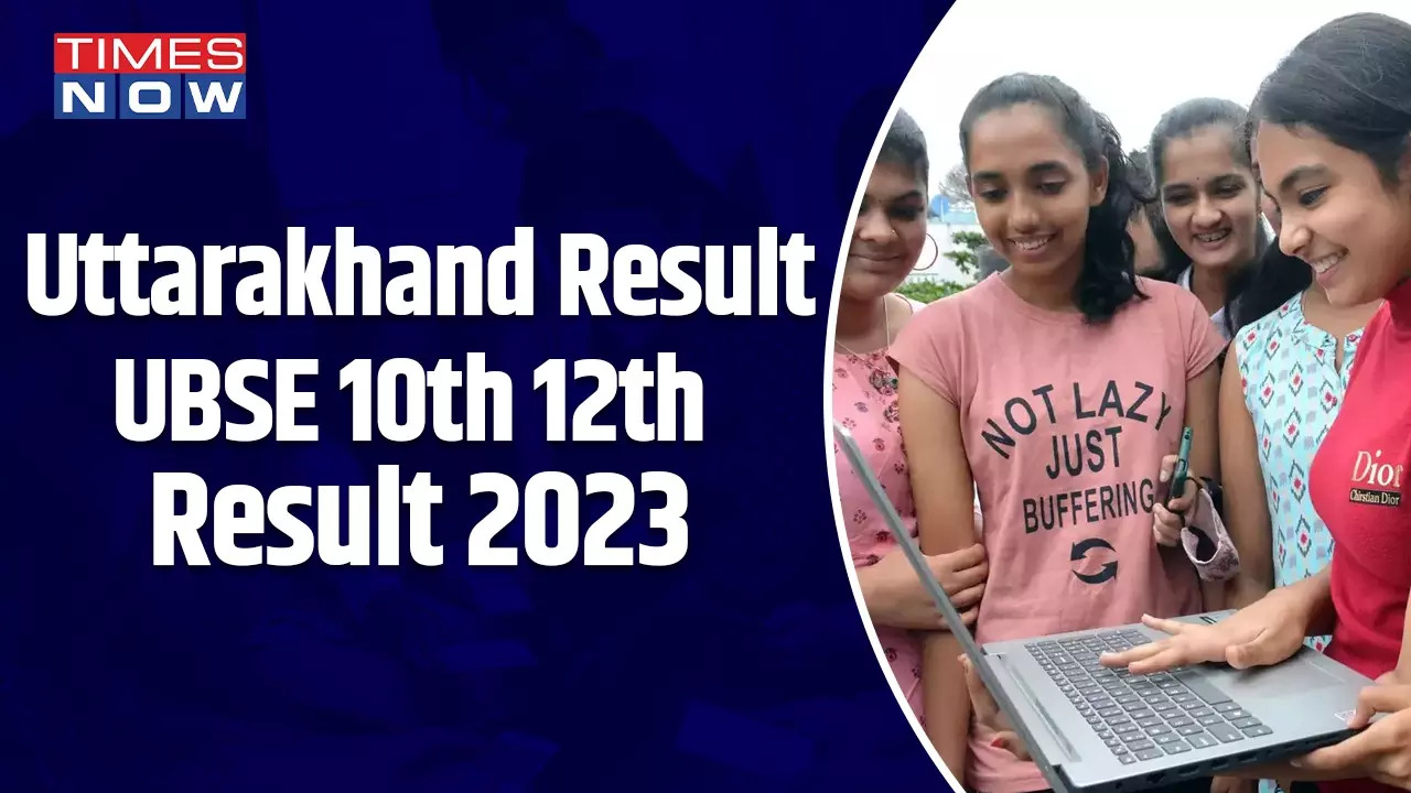 UK Board 10th 12th Result 2023 Out Highlights Uttarakhand Board Results Declared on ubseukgovin 8517 in 10th 8098 in 12th