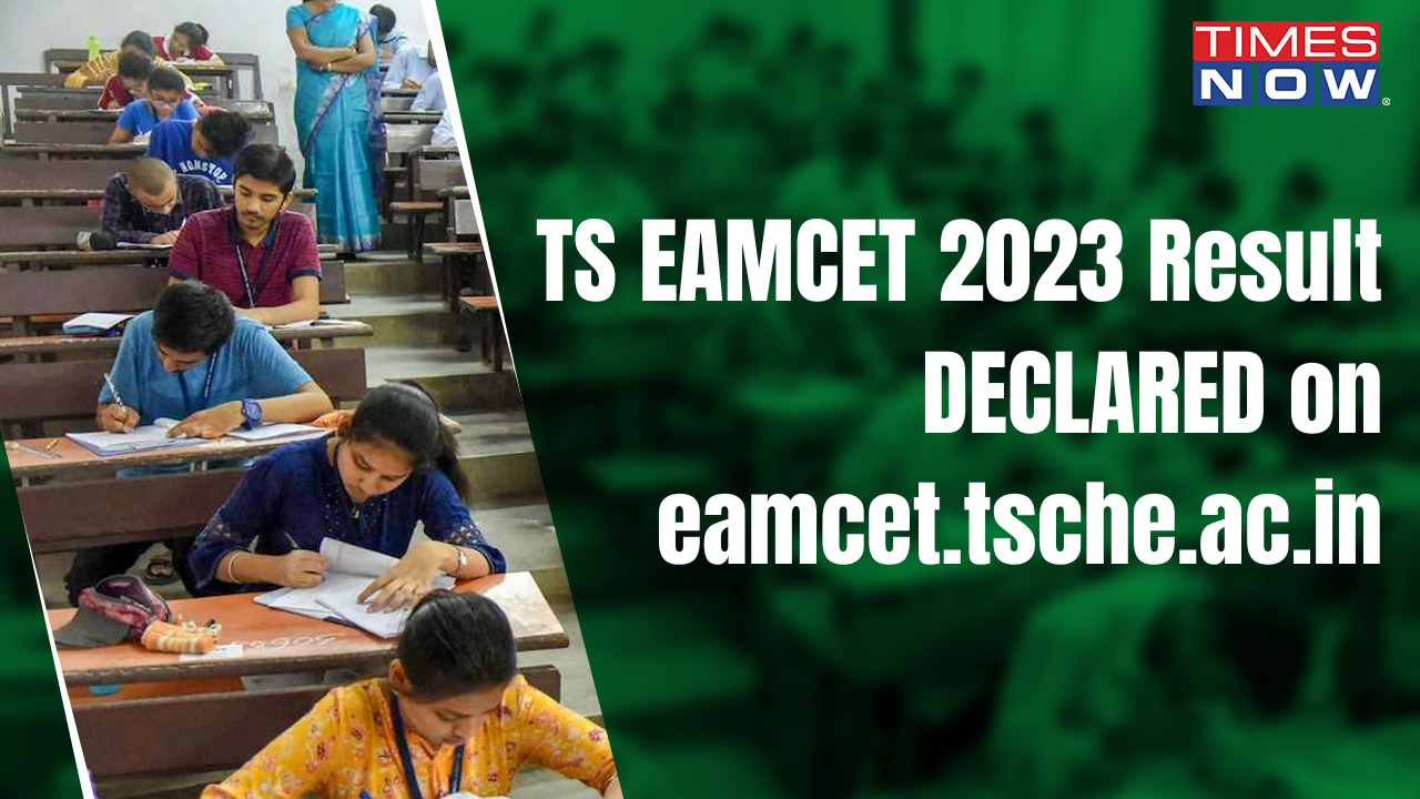 EAMCET Result DECLARED! TS EAMCET Result 2023 Now Available on eamcet