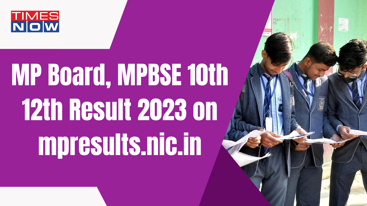 MPBSE MP Board 10th 12th Result 2023