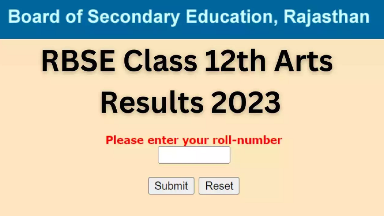 Rajasthan Board, RBSE 10th Result 2023: RBSE 10th Result Soon on rajeduboard.rajasthan.gov.in, know how to check