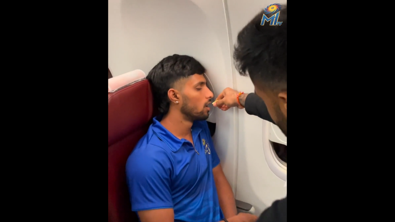 Suryakumar Yadav's 'Nimbu' Prank On Tilak Varma Leaves Mumbai Indians Players In Stitches