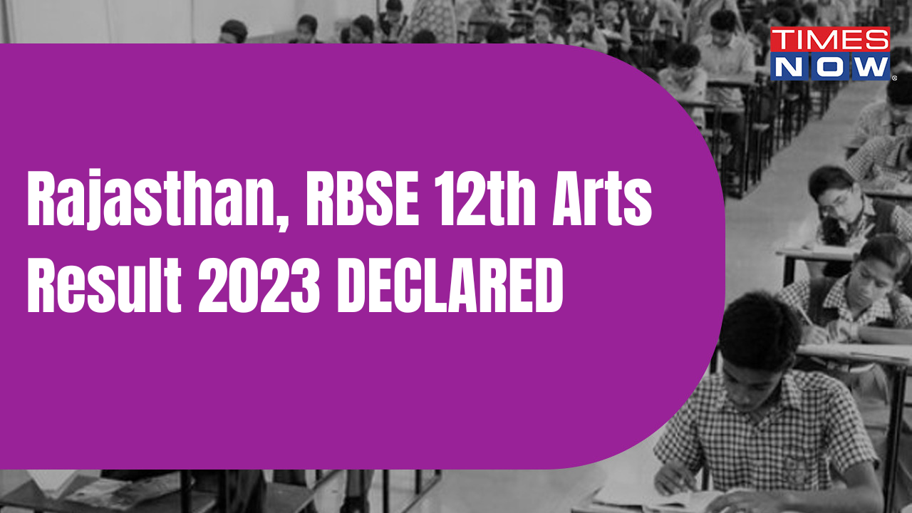 RBSE 12th Arts Result 2023 DECLARED