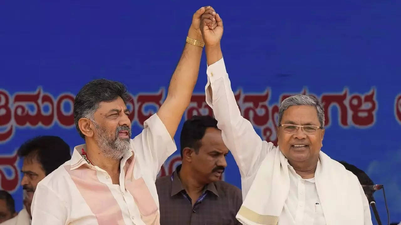 Siddaramaiah and Shivakumar