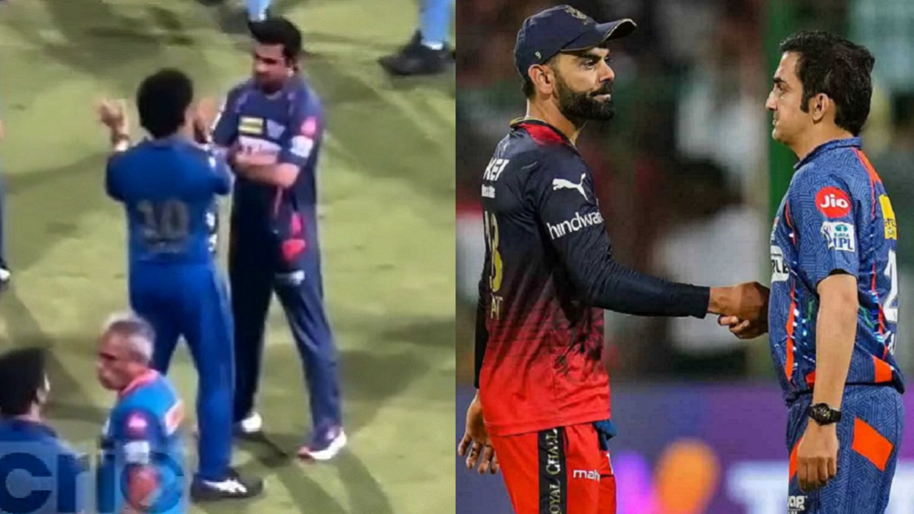 Fans Tease Gautam Gambhir With Kohli, Kohli Chants After LSGs Exit From IPL 2023, Video Goes Viral