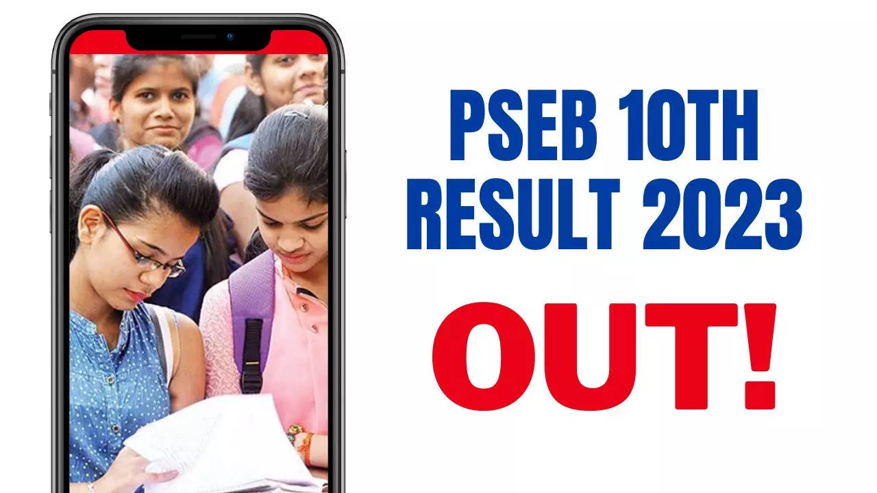 The PSEB Punjab Board 10th Result 2023!!pseb.ac.in