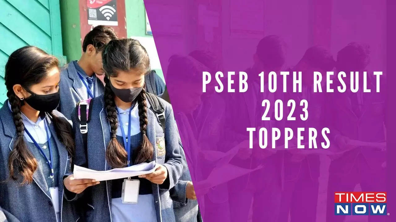 PSEB 10th Result 2023 Toppers: Gagandeep Kaur Tops Punjab Board Class ...