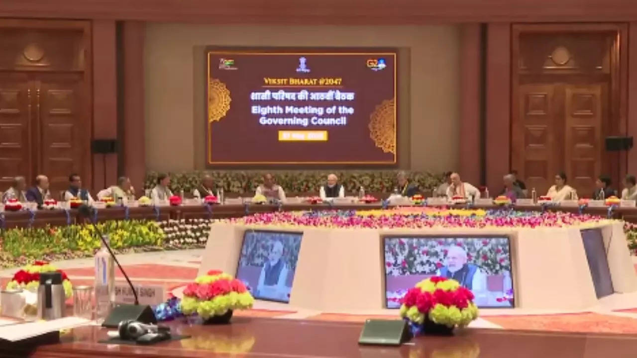 NITI Aayog meeting chaired by PM Modi in New Delhi