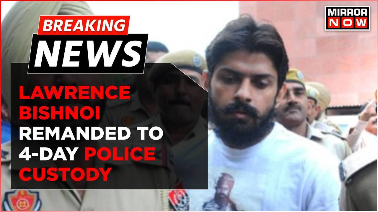 Breaking News Gangster Lawrence Bishnoi Remanded To Police Custody In Case Related With Arms 0118