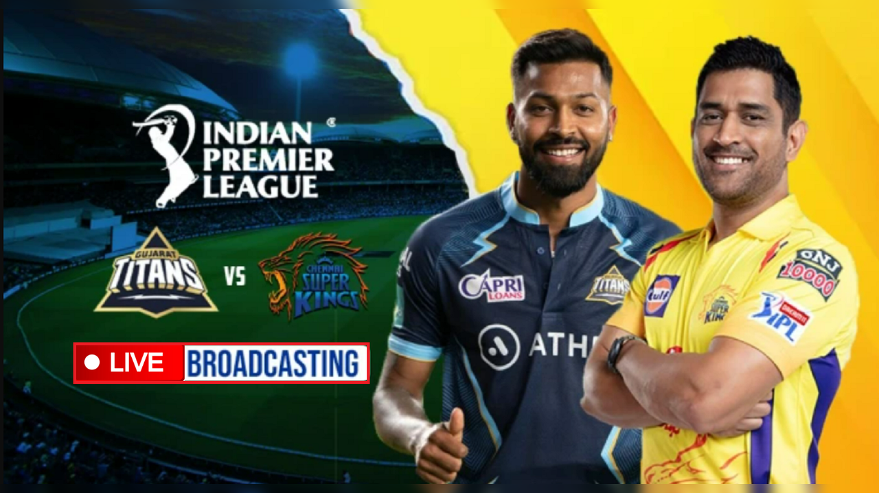 CSK banam GT Score, IPL 2023 Final Cricket Match LIVE TV Telecast on