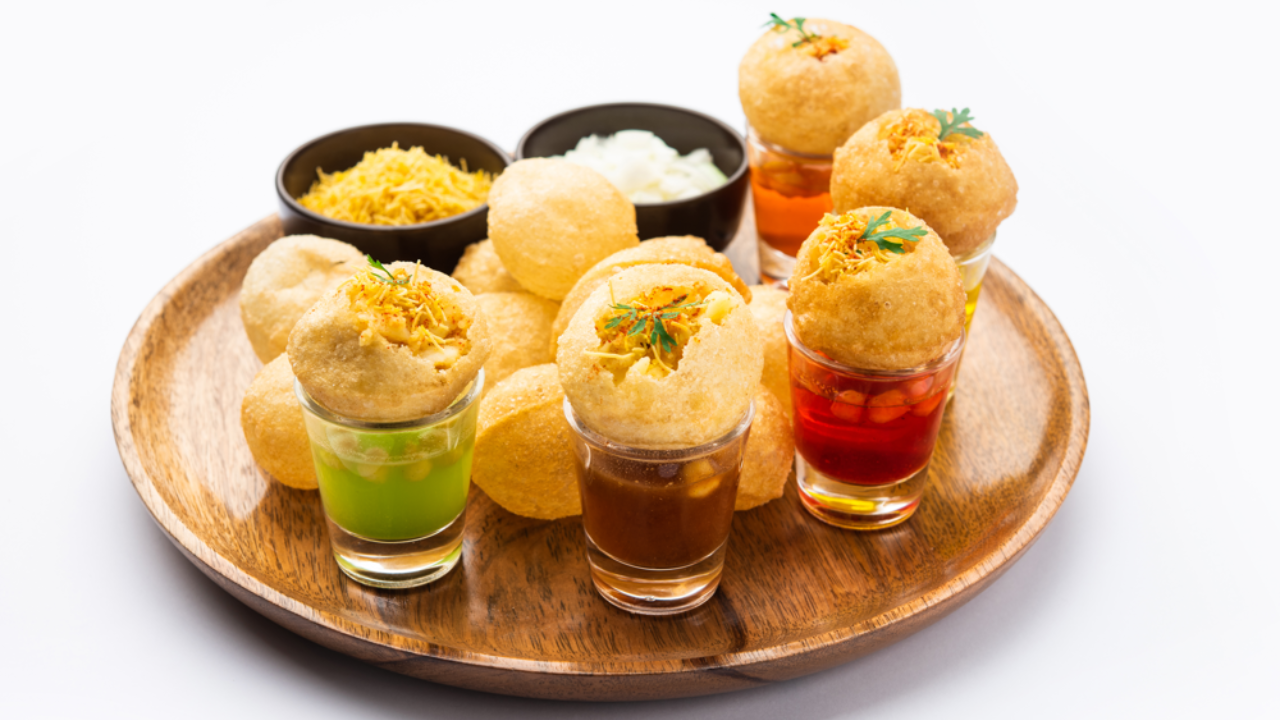 Healthy pani puri