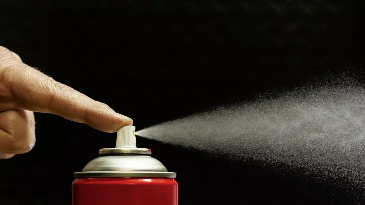 A school in Texas had to be evacuated twice this May after 'fart spray' senior prank  caused 7 students to be hospitalised | Canva Pro