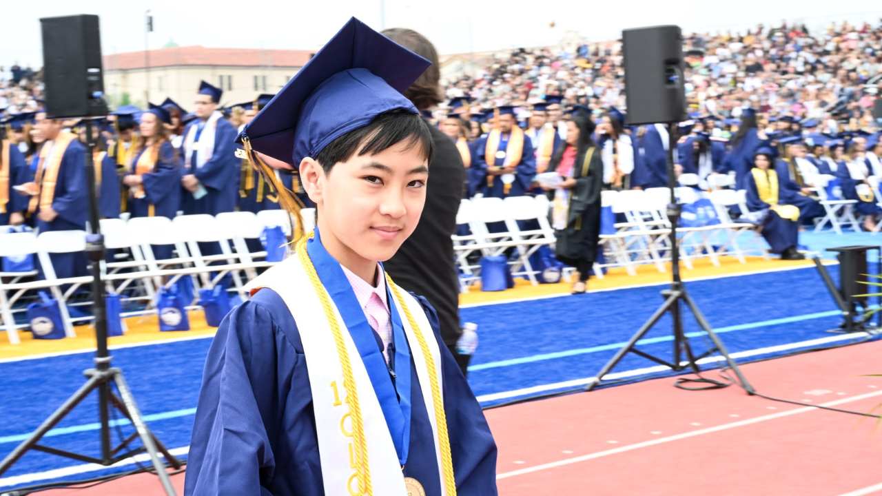 12YearOld 'Boy Genius' Graduates From University With Five Degrees