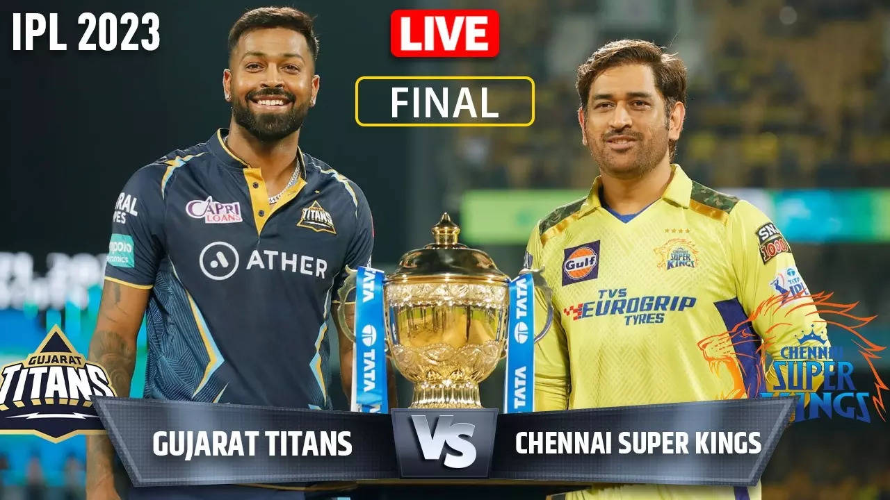 CSK vs GT LIVESTREAM, IPL 2023 Final Cricket Match at Narendra Modi Stadium