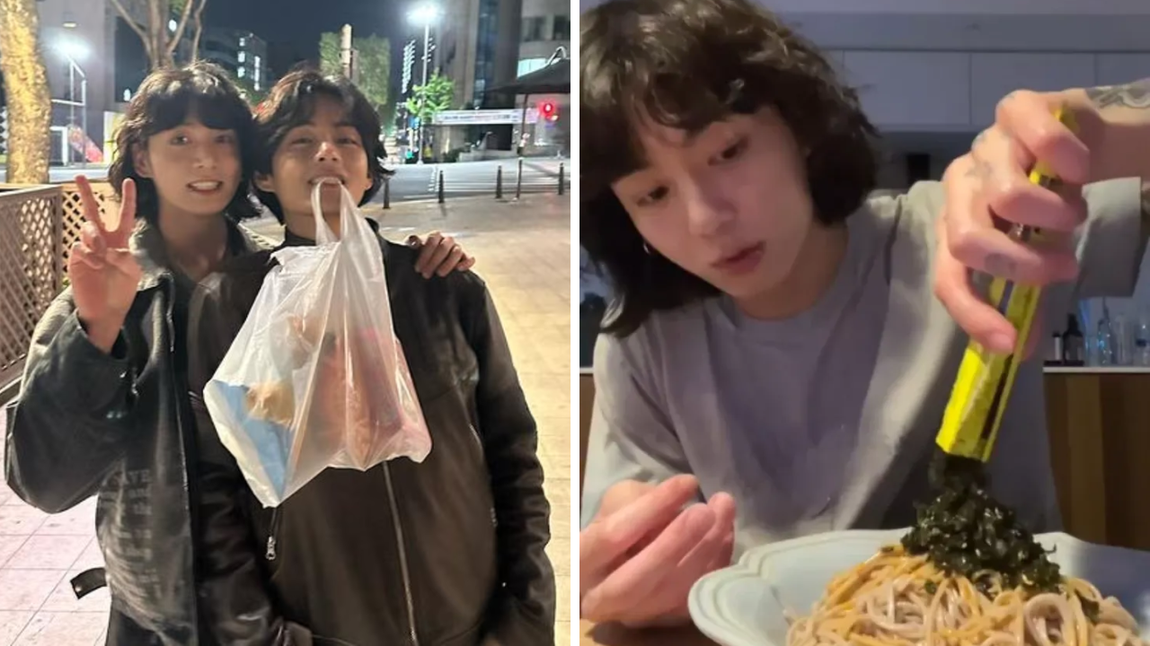 BTS' V Reveals His 'Buckwheat Noodles' Date Plans With Jungkook And We