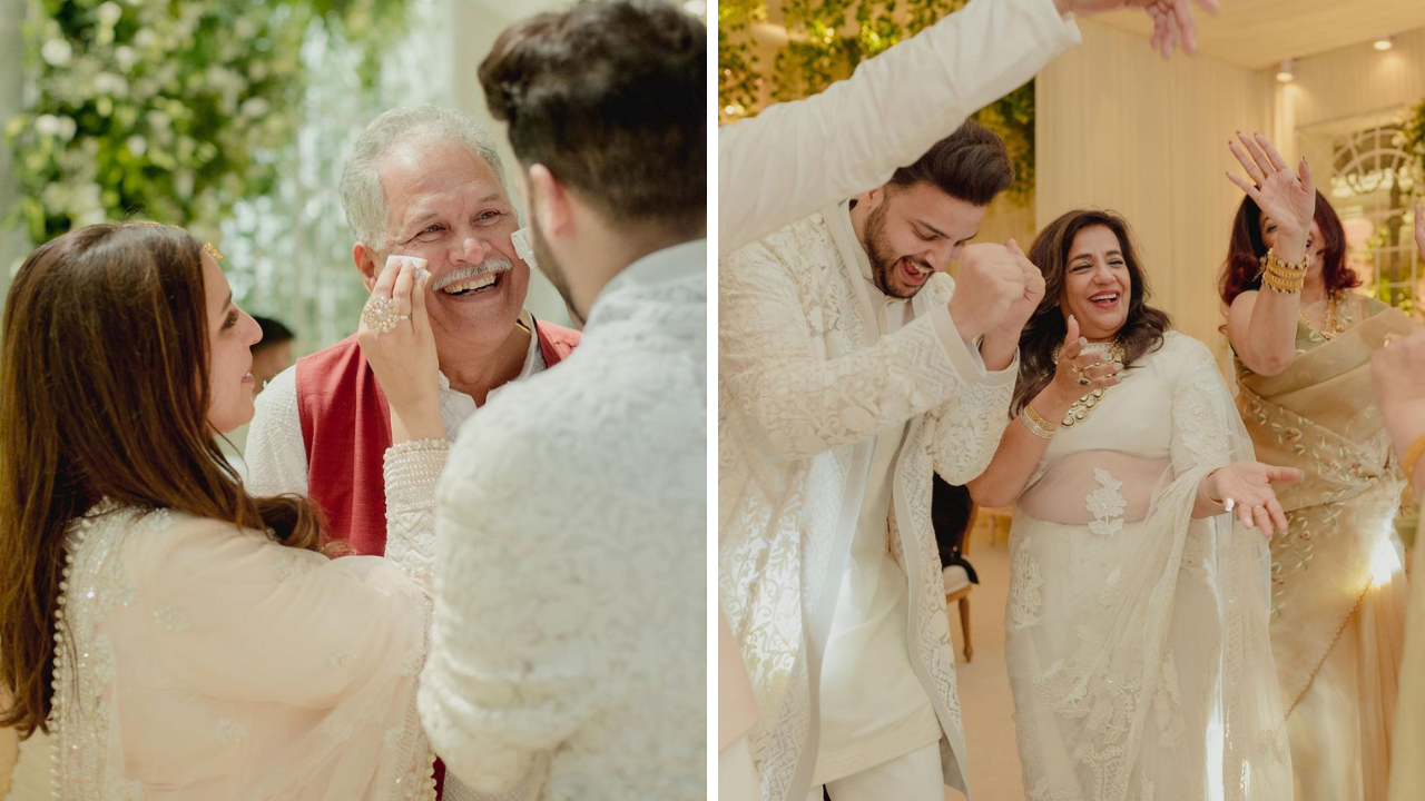 Raghav Chadha, Parineeti Chopra's Unseen Engagement Pics