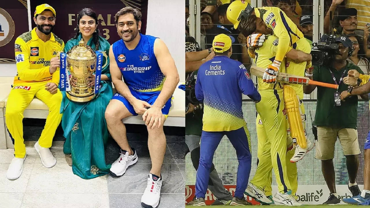 Rabvindra Jadeja's tweet for MS Dhoni after CSK's win in IPL 2023.