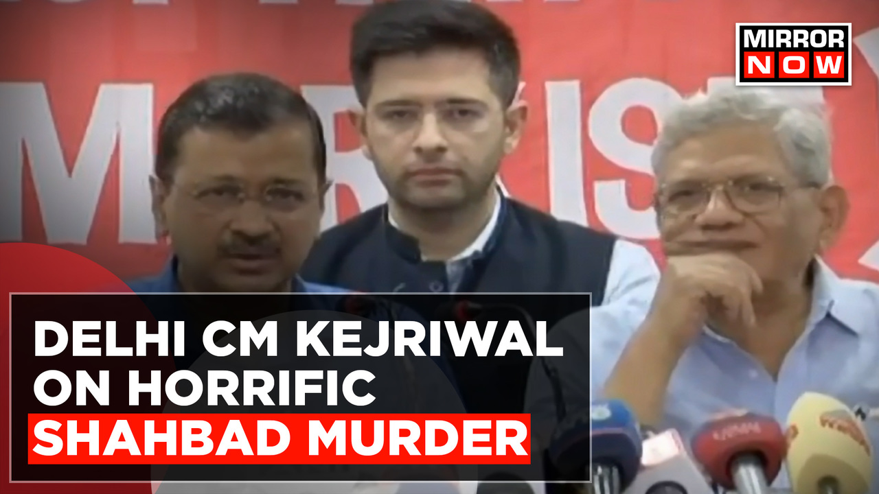 'Worried About Delhi's Law & Order Situation' Says Delhi CM Kejriwal | Targets LG Over Shahbad Dairy Murder | Times Now