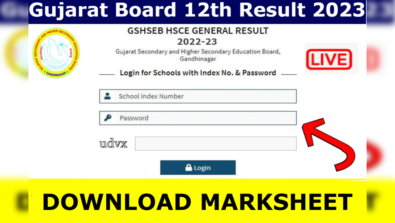 GSEB HSC 12th Commerce Result Today Out. Gujarat Board 12 General