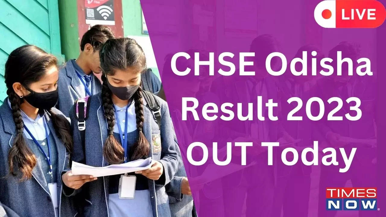 CHSE Odisha Result 2023 Highlights Odisha 12th Result Science Commerce Streams DECLARED on orissaresultsnicin chseodishanicin