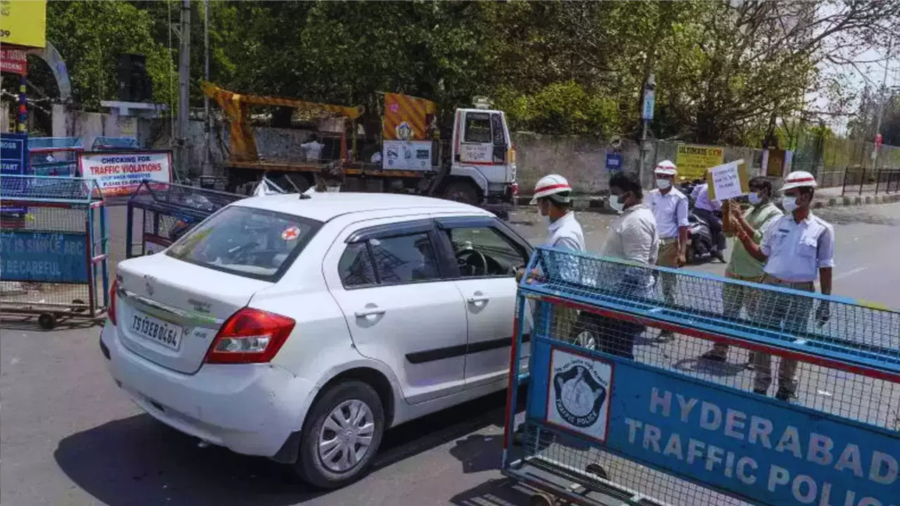 Hyderabad Traffic Police.