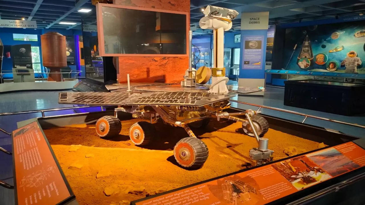 Bengaluru Mars rover exhibition