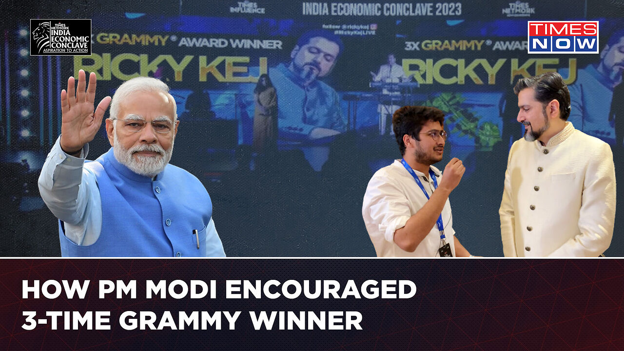 Singer Ricky Kej Performs At India Economic Conclave 2023, Praises PM ...