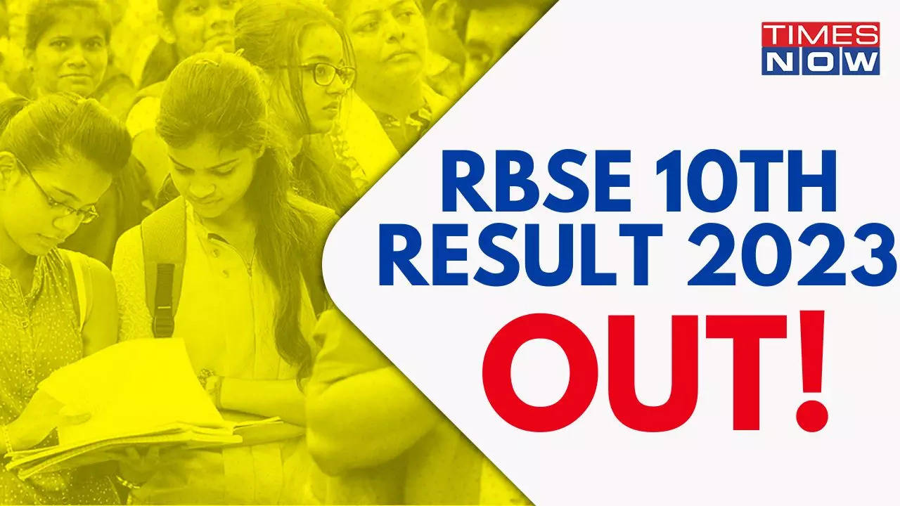 Rajasthan, RBSE 10th Result 2023 DECLARED