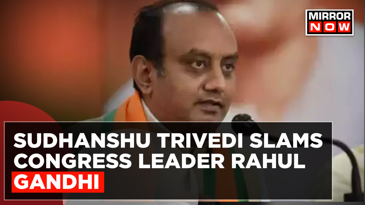 Sudhanshu Trivedi Slams Rahul Gandhi’s BJP Allegations During US Visit ...