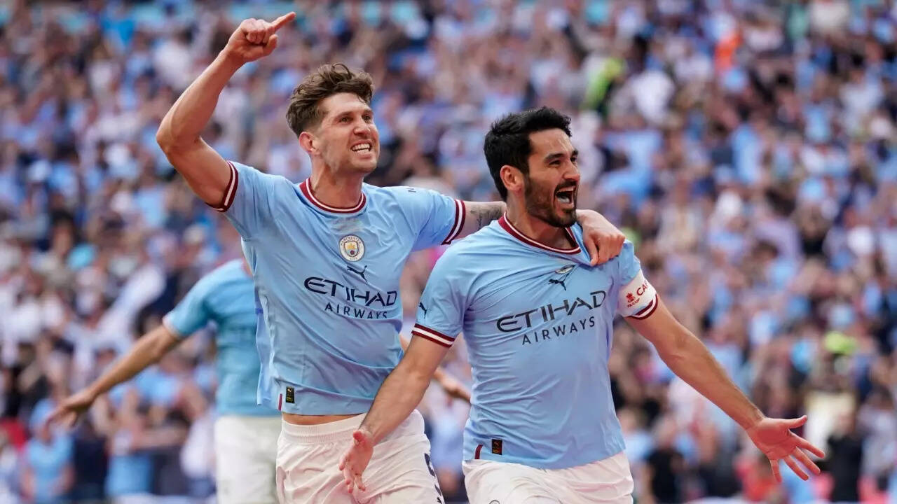 FA Cup Final 2023 Man City 21 Man Utd HIGHLIGHTS Gundogan Brace Helps