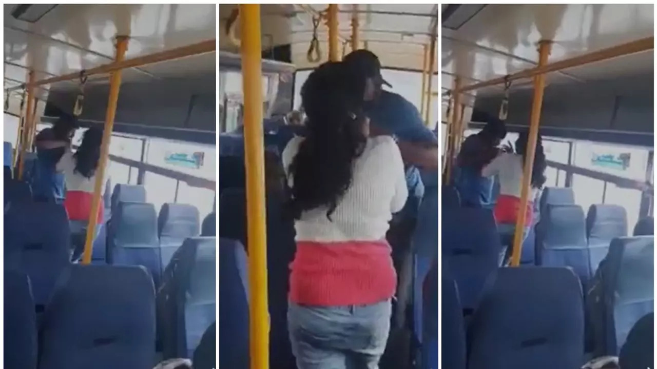 WATCH: Woman Thrashes Eve Teaser On Karnataka Bus For Trying To Touch Her  Inappropriately, Video Goes Viral | Crime News, Times Now