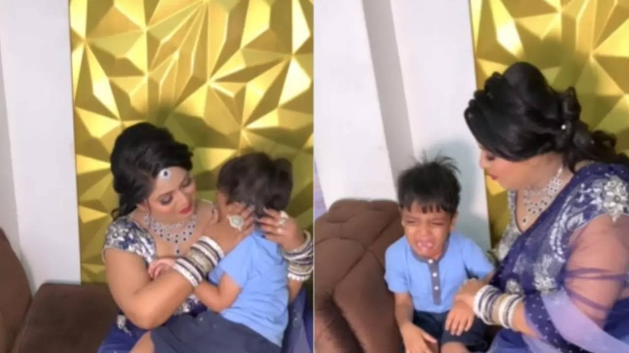 viral video son refuses to recognize mother after makeup