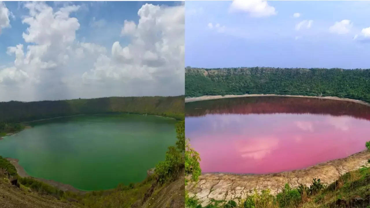 Lonar Lake in Maharashtra