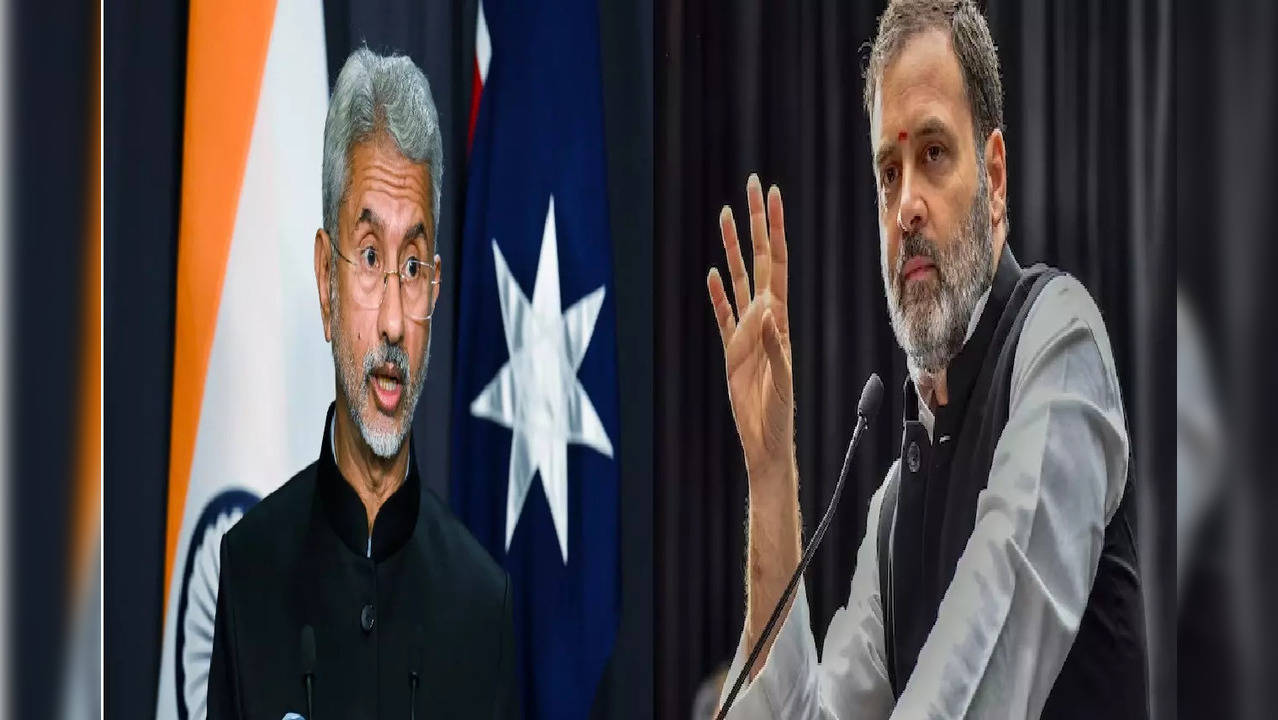 ​Rahul Gandhi and S Jaishankar